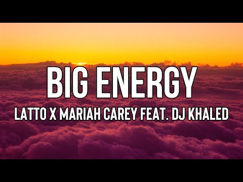 Latto x Mariah Carey - Big Energy (Lyrics) ft. DJ Khaled | Bad chick, I could be your fantasy