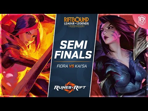 🏆 Semi Finals - Fiora vs Kai'Sa | Riftbound Spiritforged Tournament 8