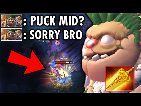 NEW INSANE PERSONA PUDGE MID RADIANCE BUILD!! - SURPRISE HOOK PUCK MID NO MERCY - GENIUS PUDGE