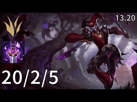 Shaco Jungle vs Ekko - EUW Challenger | Patch 13.20