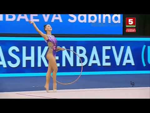Sabina Tashkenbaeva Hoop AA Qualifications World Cup Baku 2021