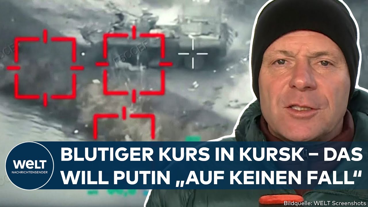 PUTINS KRIEG: "Haltebefehl!" Russen und Ukrainer liefern sich erbitterte Gefechte in Region Kurs