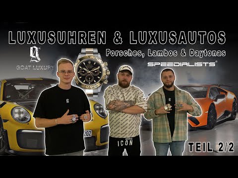 Luxusuhren & Luxusautos, Porsches, Lambos & Daytonas Rolex-Tattoo & Techart Tuning @Speedialists 2/2