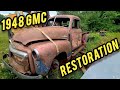Restoration of a Rusty 1948 GMC. Full Rebuild From Start to Finish