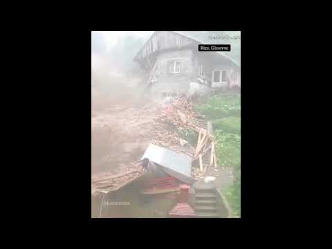 Massive Flood in Turkey Rize 07/2021