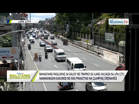 Balitang Southern Tagalog: Mga na-clamp na sasakyan sa Lipa City, umabot na sa mahigit 500