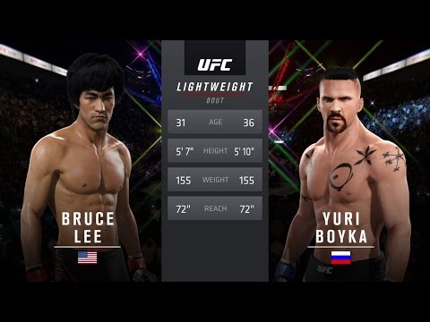 Bruce Lee Vs Yuri Boyka EA Sports UFC 2
