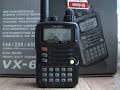 Видеообзор Yaesu VX-6R