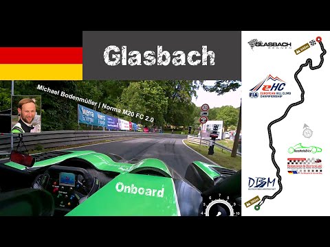 Bergrennen Onboard | Glasbachrennen (Deutschland) Michael Bodenmüller | Norma M20 FC 2.0 | 2024