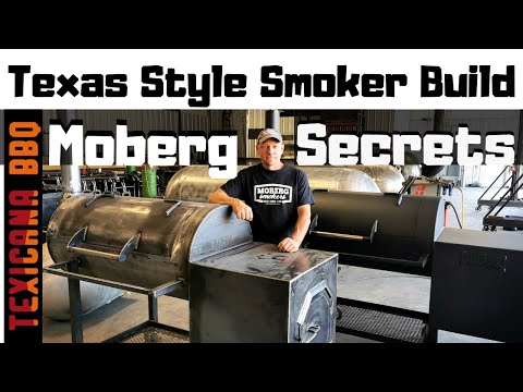 How to build a Texas style backyard offset smoker |Moberg Secrets