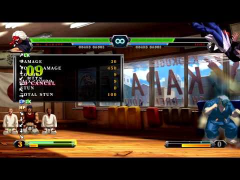 [KOFXIII] Mr.Karate optimized HD combo (0/1 meter)