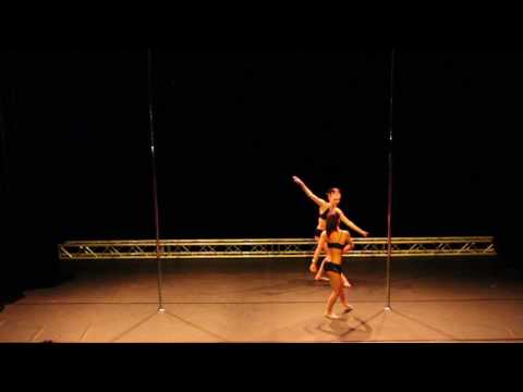Marie Notte & Jennifer Azzuoli - Duo - Belgian Pole Dance Championship 2017