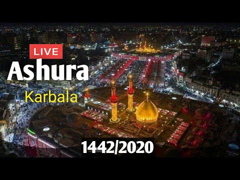 Ashura From Karbala Iraq | 10 Muharram Karbala | New Video Karbala | 1442 / 2020 | Live From Karbala