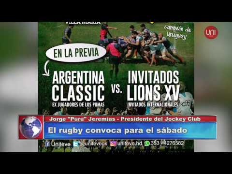 El Rugby convoca para éste sábado.