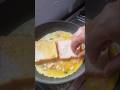 easy bread omelette #shorts #egg