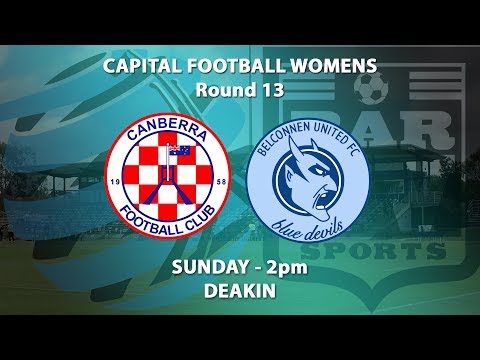 2018 Capital Football Round 13 - Canberra FC v Belconnen United