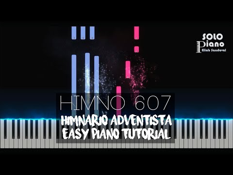 HIMNO 607 - Nítido rayo por Cristo | Easy Piano Tutorial + Partitura
