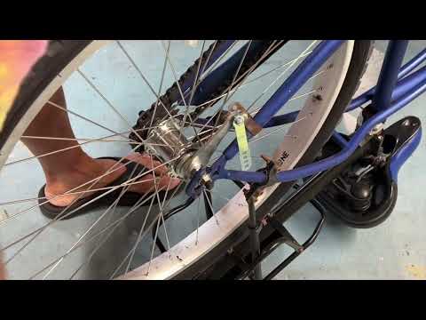How to attach Rear Wheel to Beach Cruiser