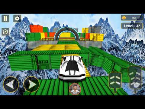 Impossible stunts car racing trcak | New Android Game Play | Level 36-40 | Own games | Sob Pabe