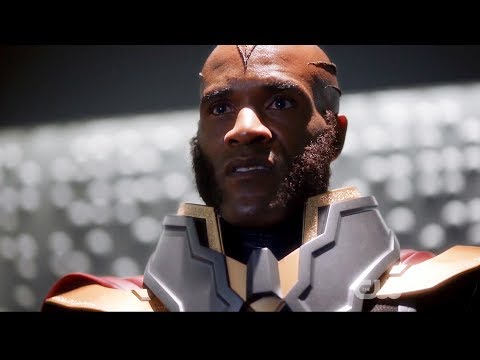 The Flash 6x01 Ending Monitor tells Barry he must die to save Millions