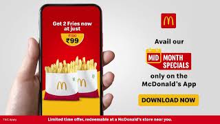 McDonald's Mid-Month Specials | McDonald's India