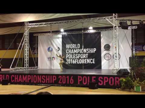 IPSAF Worlds 2016 - Rafaela Montanaro - Senior Women's Champion