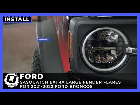 Bronco Fender Flare Swap is SO Easy! | 2021+ Bronco Sasquatch Fender Flares