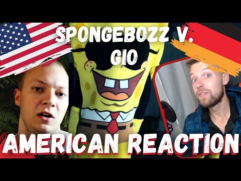 AMERICAN REACTS to GERMAN RAP! SpongeBOZZ vs. Gio Finale HR