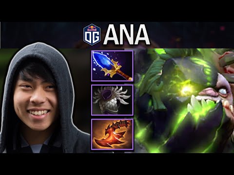 OG.ANA SMURF PUDGE AGHANIMS-BLADEMAIL - DOTA 2 7.29 GAMEPLAY