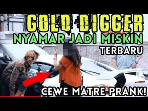 NYAMAR JADI ORANG MISKIN! Cewe matre PRANK! (Gold digger prank indonesia)