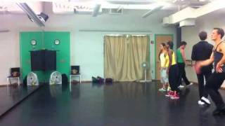 Michael Jackson Tribute rehearsal