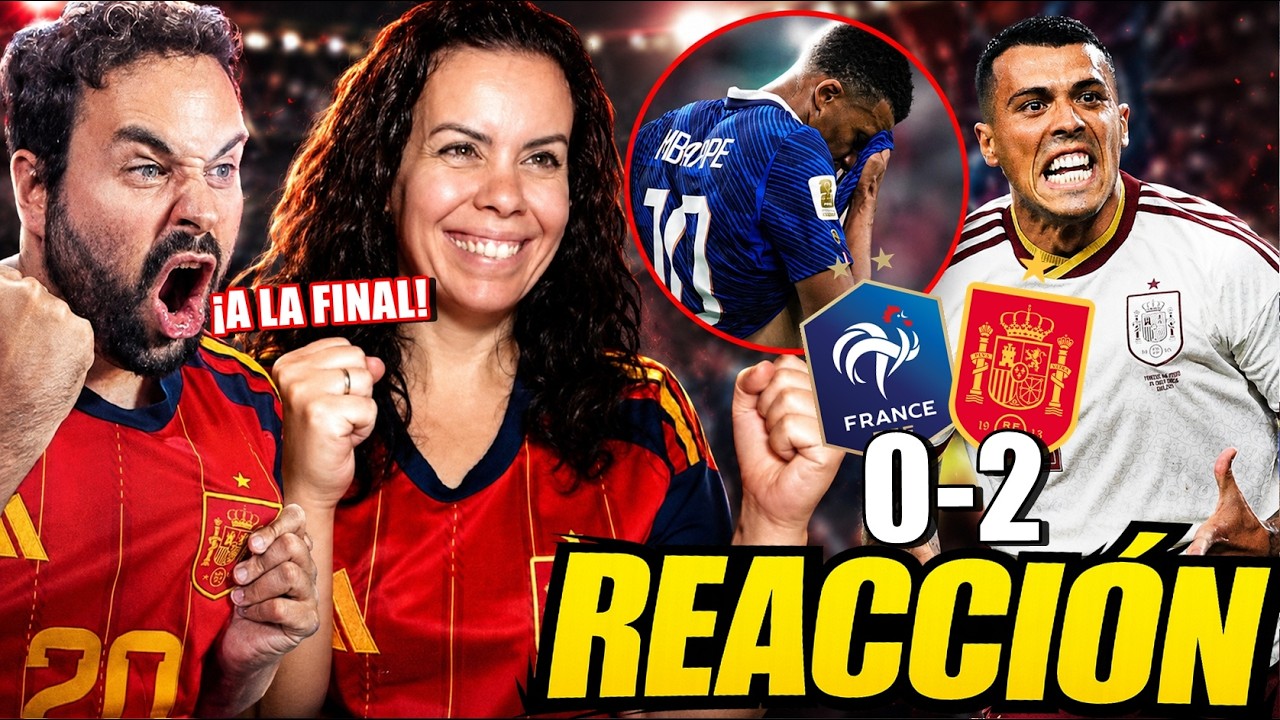 REACCIONANDO al FRANCIA 0-2 ESPAÑA ¡A la FINAL del MUNDIAL! *LOCURA MÁXIMA*
