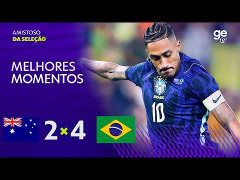 Gols e melhores lances de Austrália x Brasil