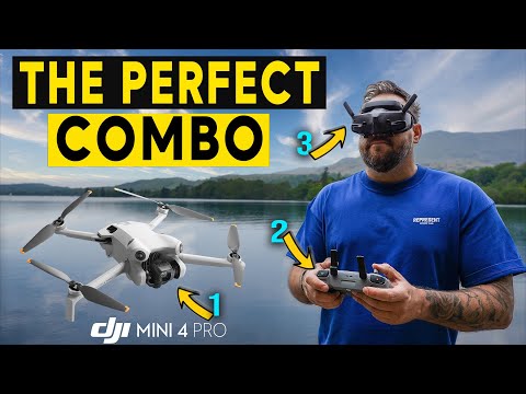 Fly DJI MINI 4 PRO with FPV GOGGLES 3 and DJI RC 2 - The Perfect Combo