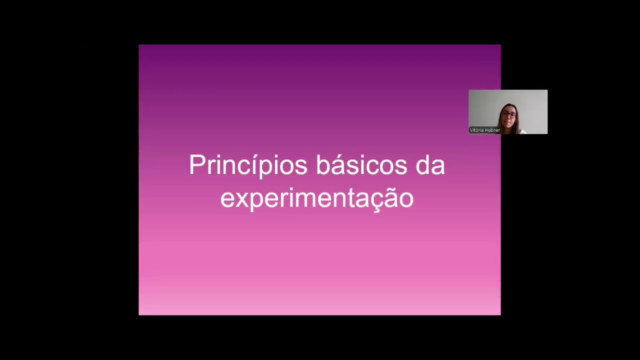 Aula 5: Técnicas estatísticas aplicadas a um experimento