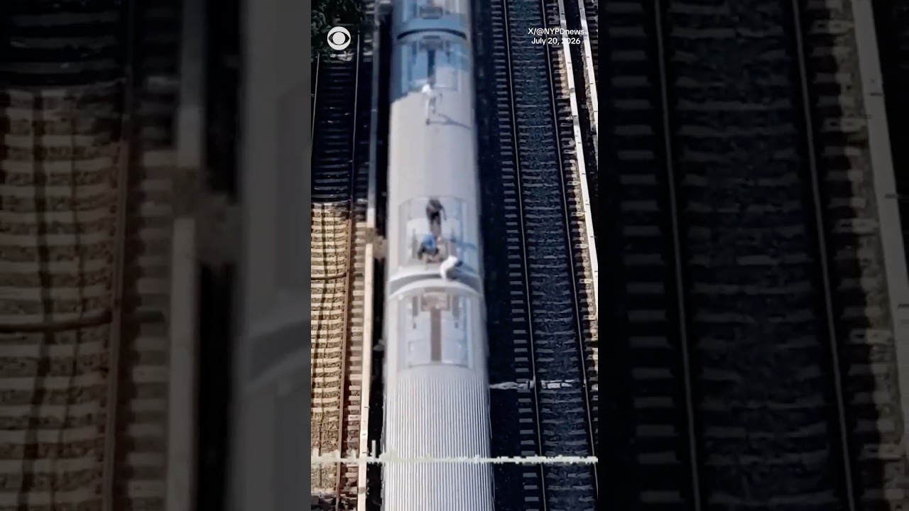 Video: NYPD deploys drones to apprehend five Brooklyn train surfers