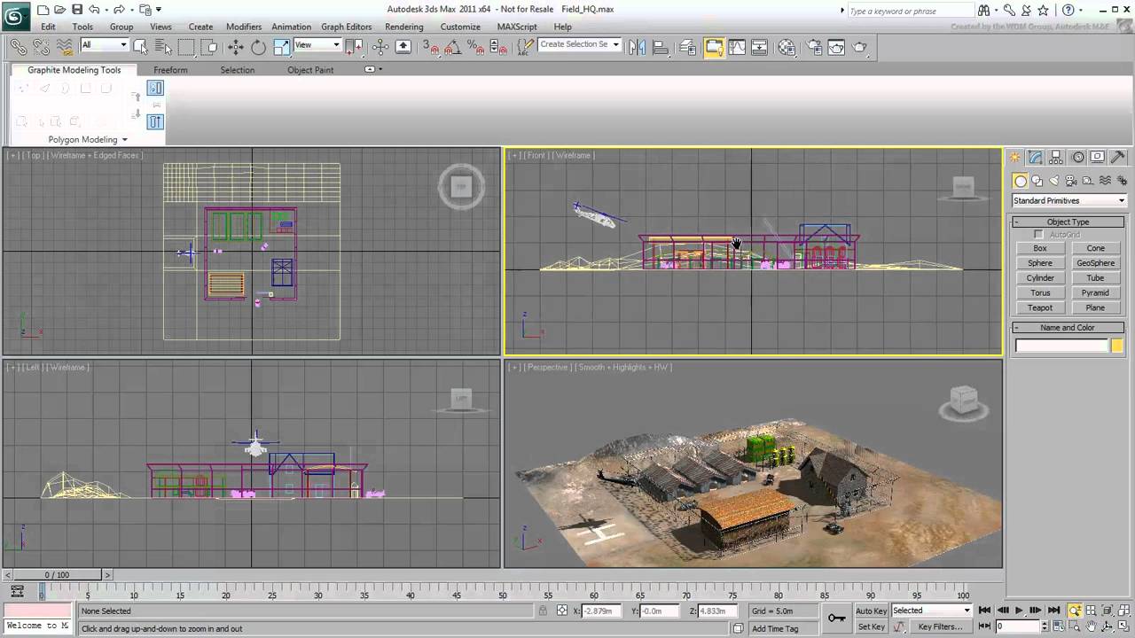 3ds Max - Navigating in the Scene