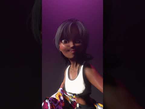 So I created a short 3d animation dance video