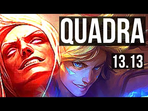 VLADIMIR vs EZREAL (MID) | 8/0/8, Quadra, 2.5M mastery, 600+ games, Legendary | KR Master | 13.13