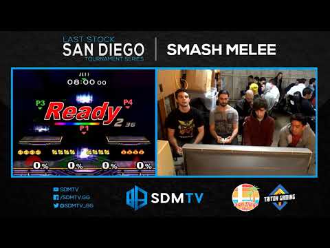 LSSD 141 - Destroyah & Babaganoush vs. Eastcoastjeff & Tino - SSBM WR2 - Smash Melee