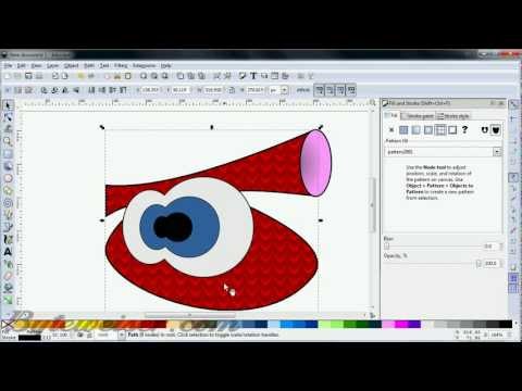 Byteweiser Inkscape Tutorial #9: Make an Owl Cartoon Character