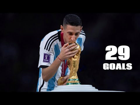 Angel Di Maria - All 29 Goals For Argentina (2010-2023).HD
