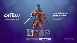 HOW TO GET MAXX SPEED CREW PACK IN FORTNITE!