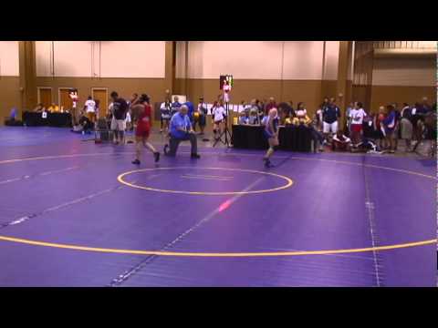 FILA Cadet 49kg - Kayla Miracle (Culver Academy) FALL Amanda Nelson (Nieves Wrestling).mp4