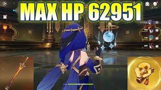 damnit, I blinked - 【原神】HP爆盛りレイラが活きる最強パーティーでタルタリヤと雷電将軍戦!【げんしん】