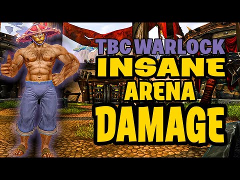 TBC Warlock Deals INSANE Damage! | Rank 1 3v3 Arena With C9 Kala!