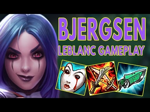 Bjergsen Leblanc vs Annie Mid Lane - League of Legends Patch 7.6 Season 7 [Replays]
