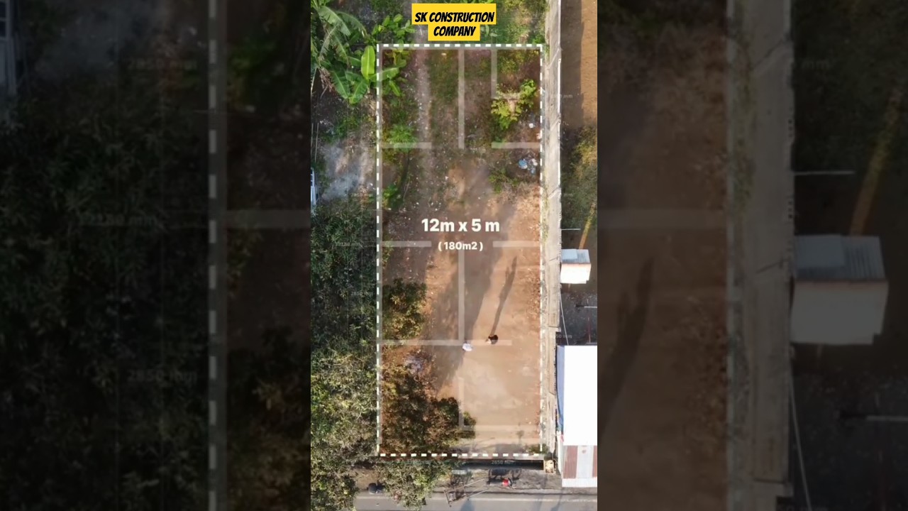 12m * 5m House Layout design by SK construction company #house #construction #skconstruction #viral