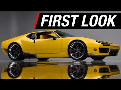 FIRST LOOK - 1972 De Tomaso Pantera Custom Coupe "ADRNLN" - BARRETT-JACKSON 2022 SCOTTSDALE