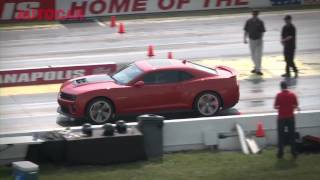 [Autocar] 2012 Chevrolet Camaro ZL1 review - including burnout and drag launch